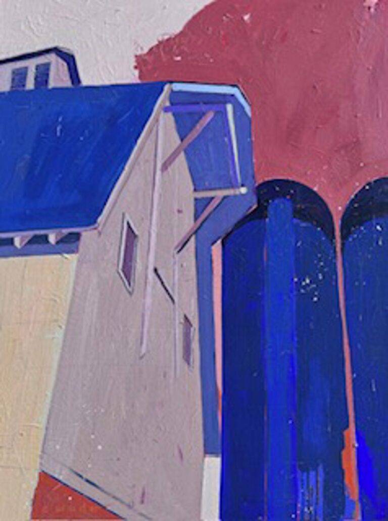 Backyard At The Barn by Carol Wade