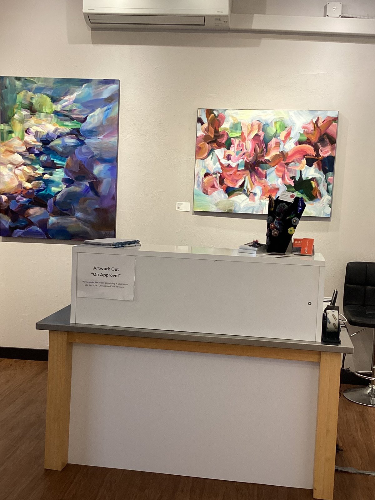 Installation view