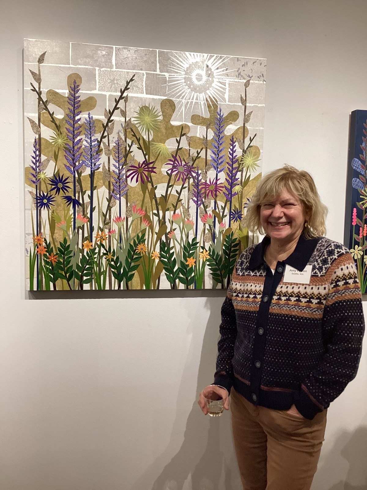 At the gallery