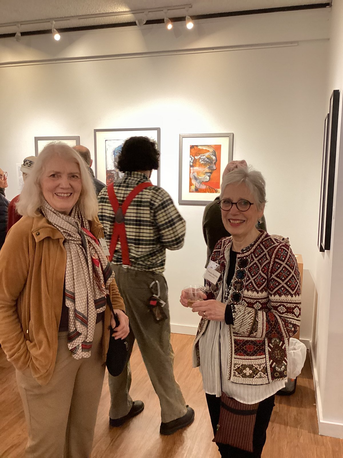 At the gallery