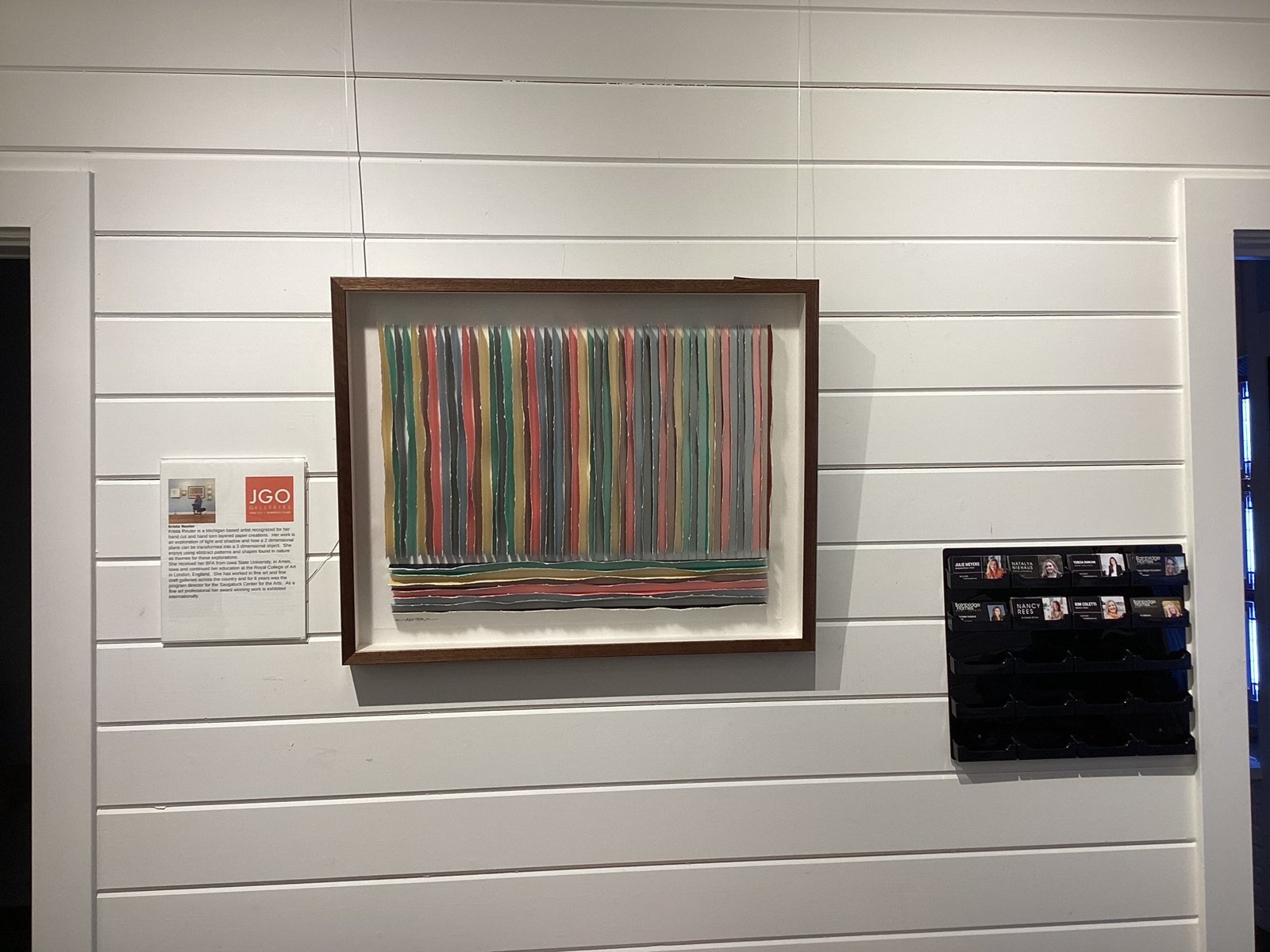 At the gallery — The gallery, January 2024