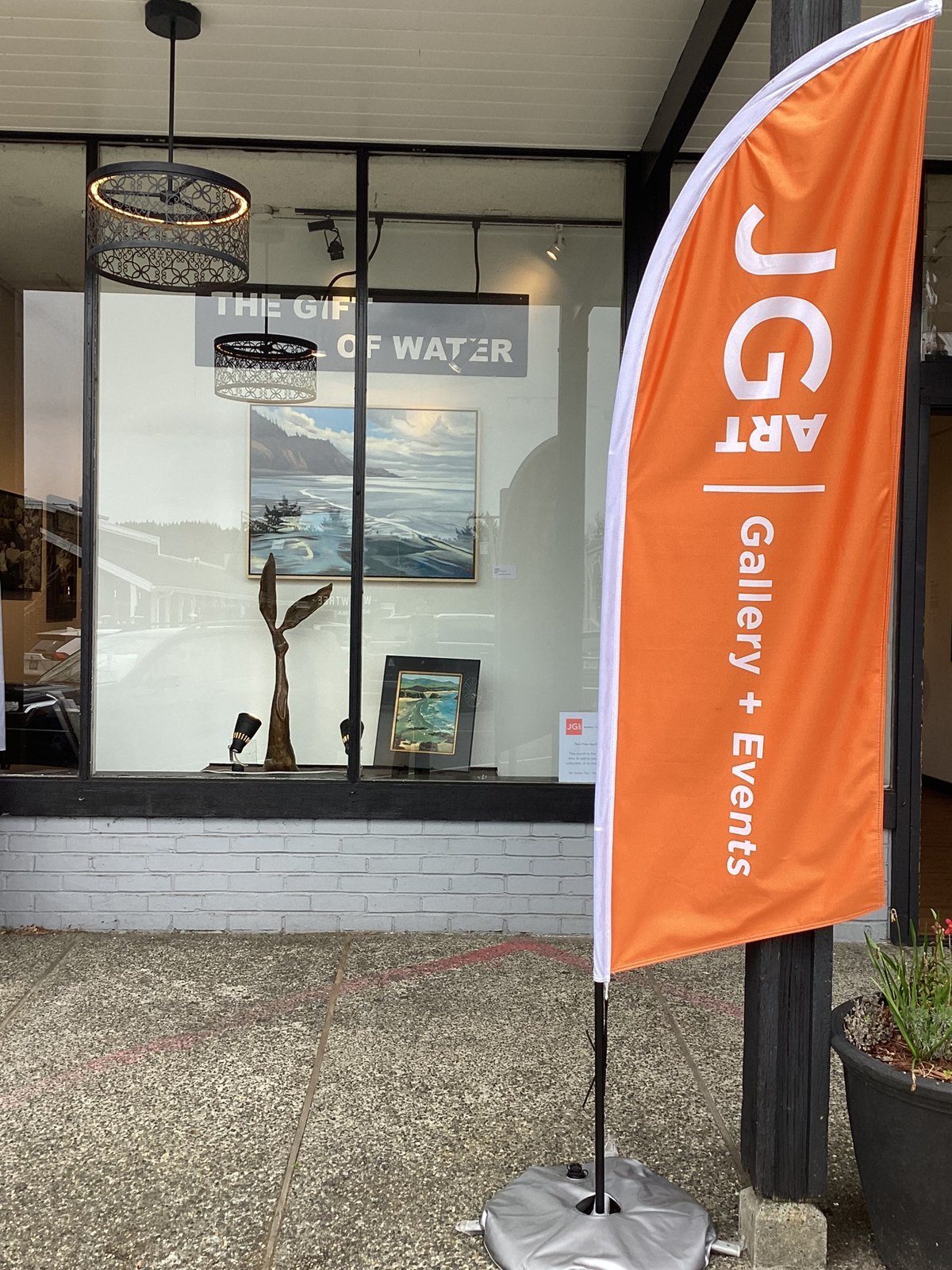 At the gallery — The Gift of Water