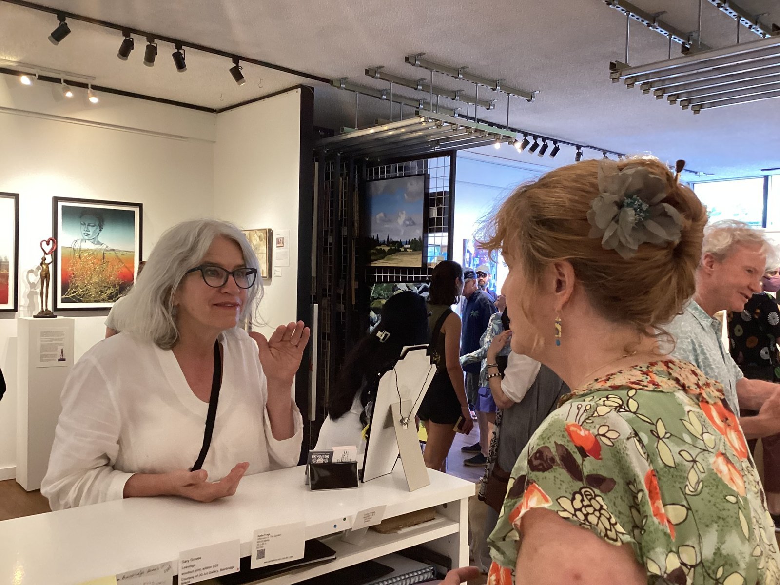 At the gallery — The gallery, July 2024