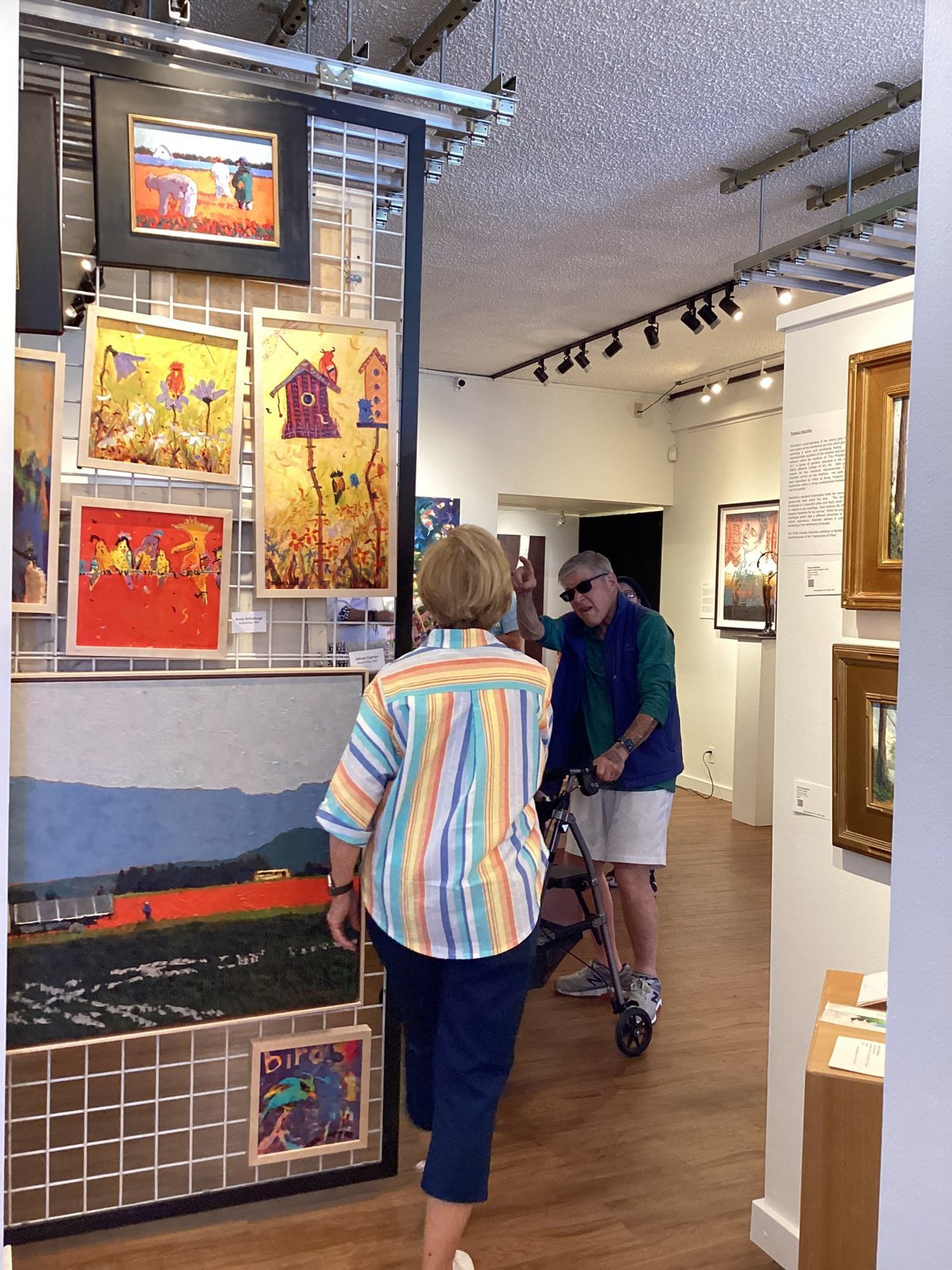 At the gallery — The gallery, July 2024