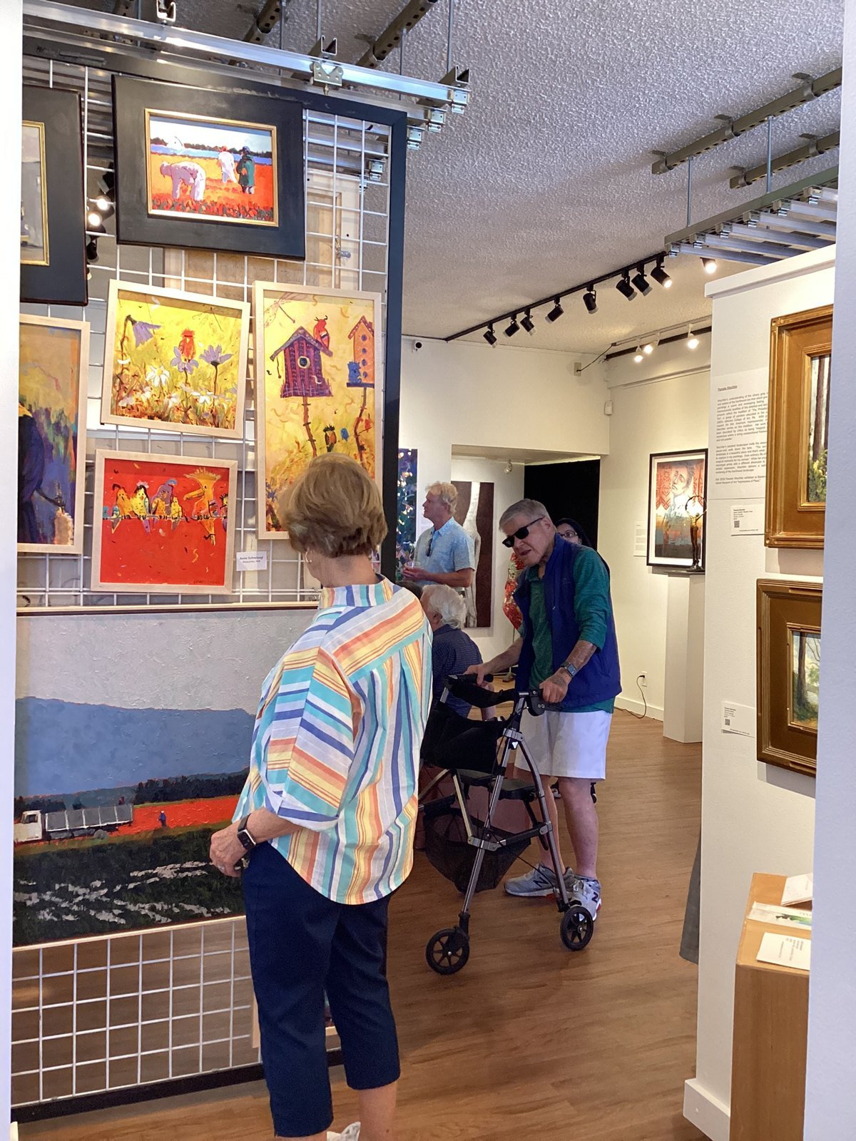 At the gallery — The gallery, July 2024