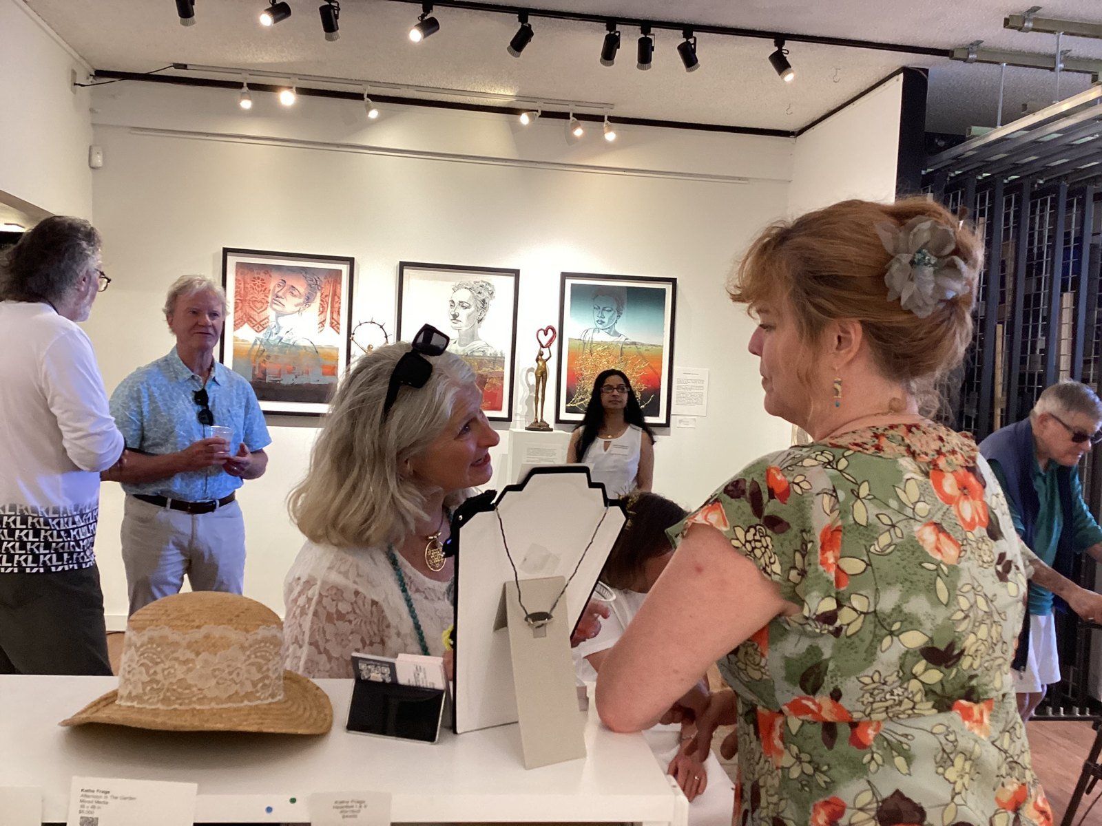 At the gallery — The gallery, July 2024