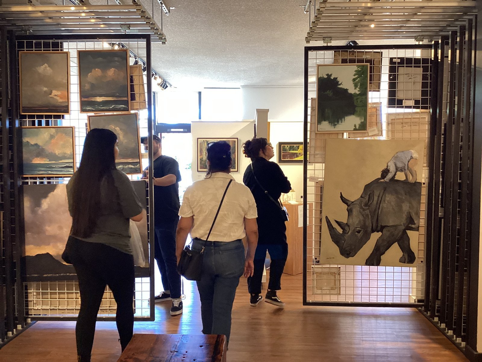 At the gallery — The gallery, July 2024