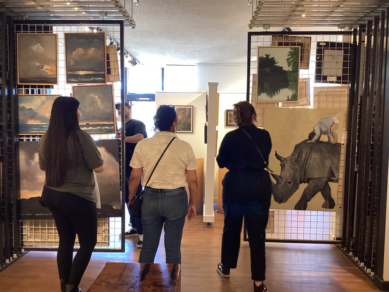 At the gallery — The gallery, July 2024