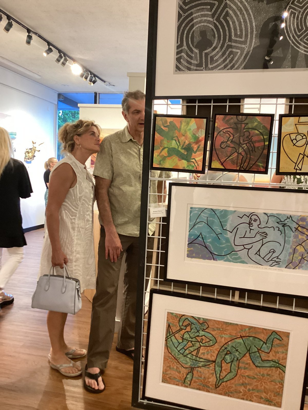 At the gallery — The gallery, August 2024