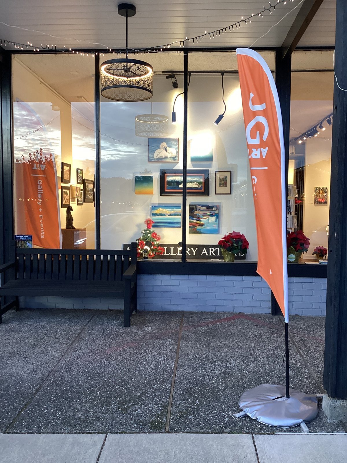 At the gallery — The gallery, December 2024