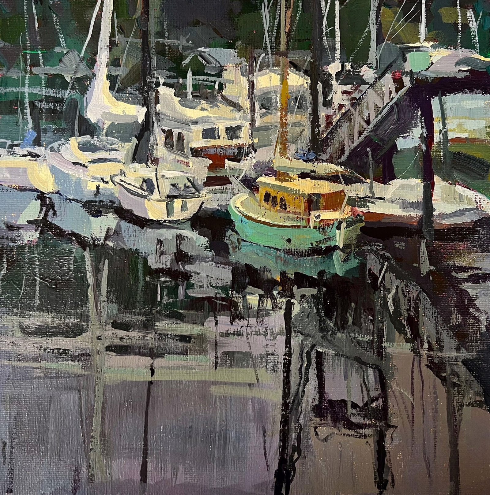 Docked At Eagle Harbor