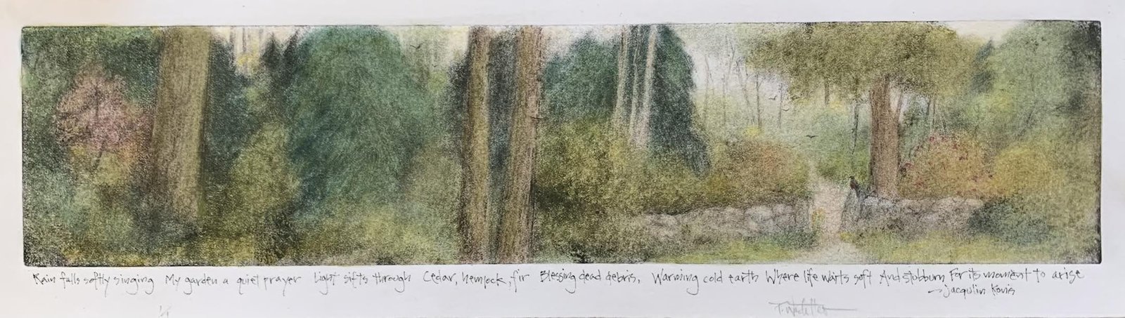 Forest Garden by Pamela Wachtler