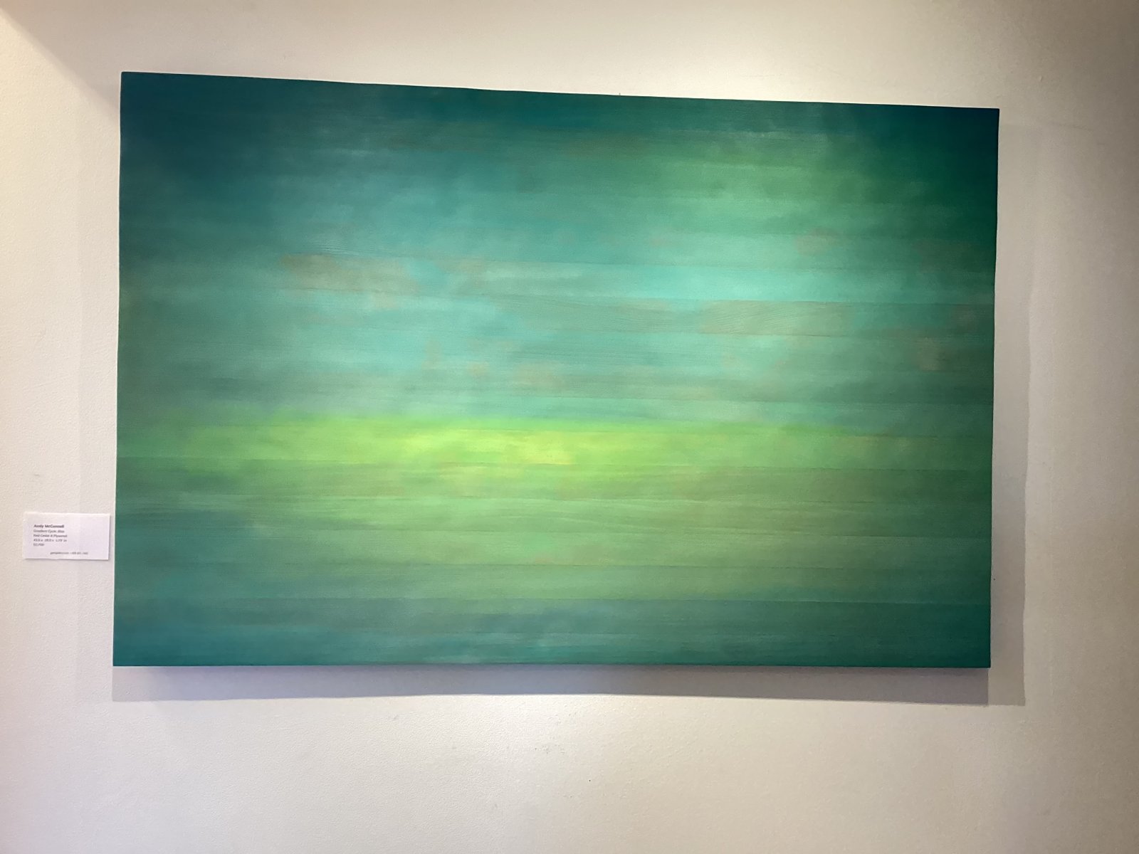 Gradient Cycle: Blue by Andy McConnell