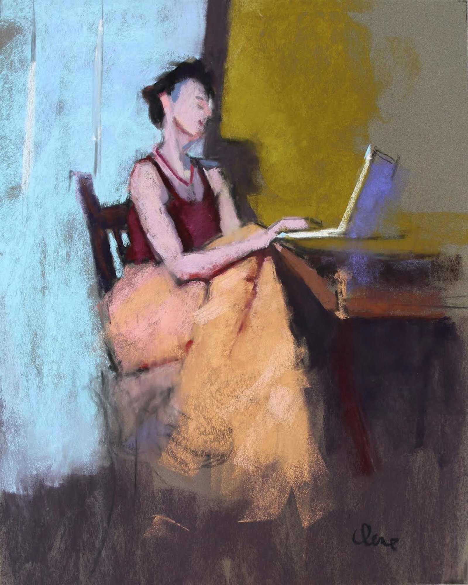 Chat Room by  Ilene Gienger Stanfield
