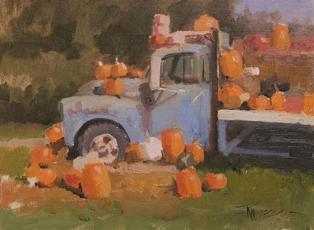 Pumpkin Truck