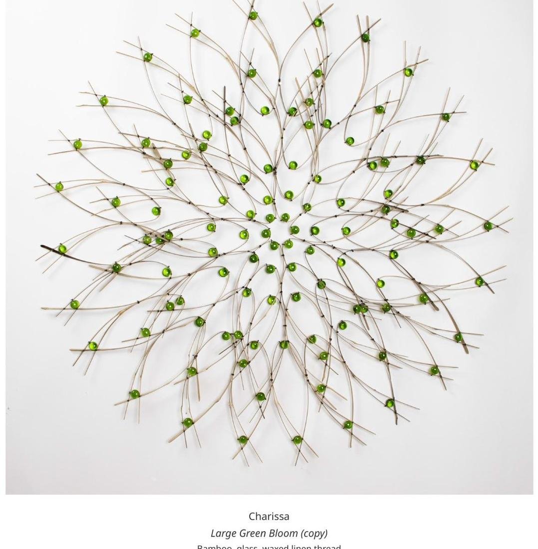 Large Green Bloom (copy) by Charissa Brock