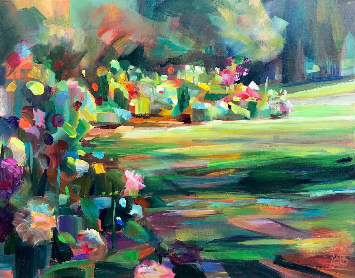 Light In The Garden by Brooke Borcherding