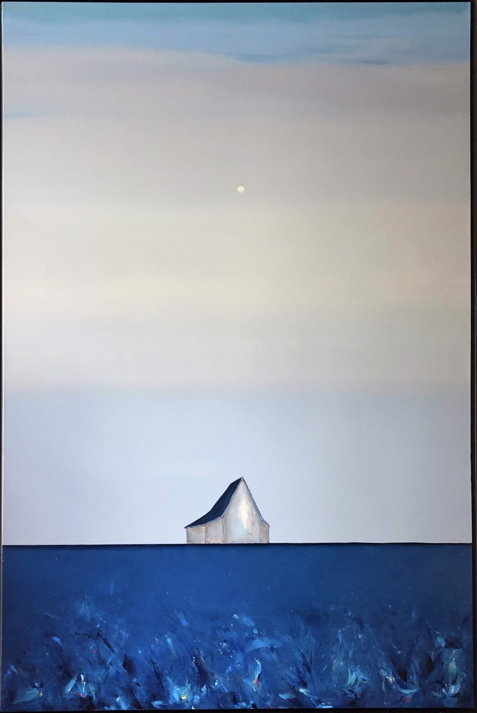 Early Dusk on the Blue Horizon