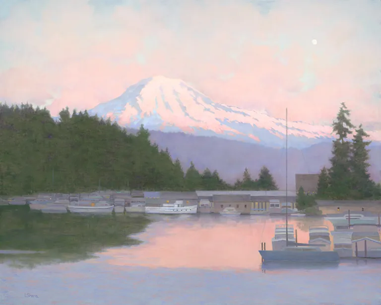 Lolly Shera — Mt. Rainier Alpenglow