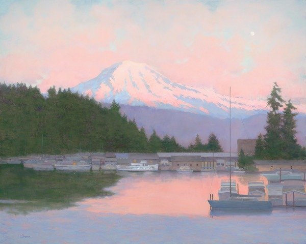 Mt. Rainier Alpenglow