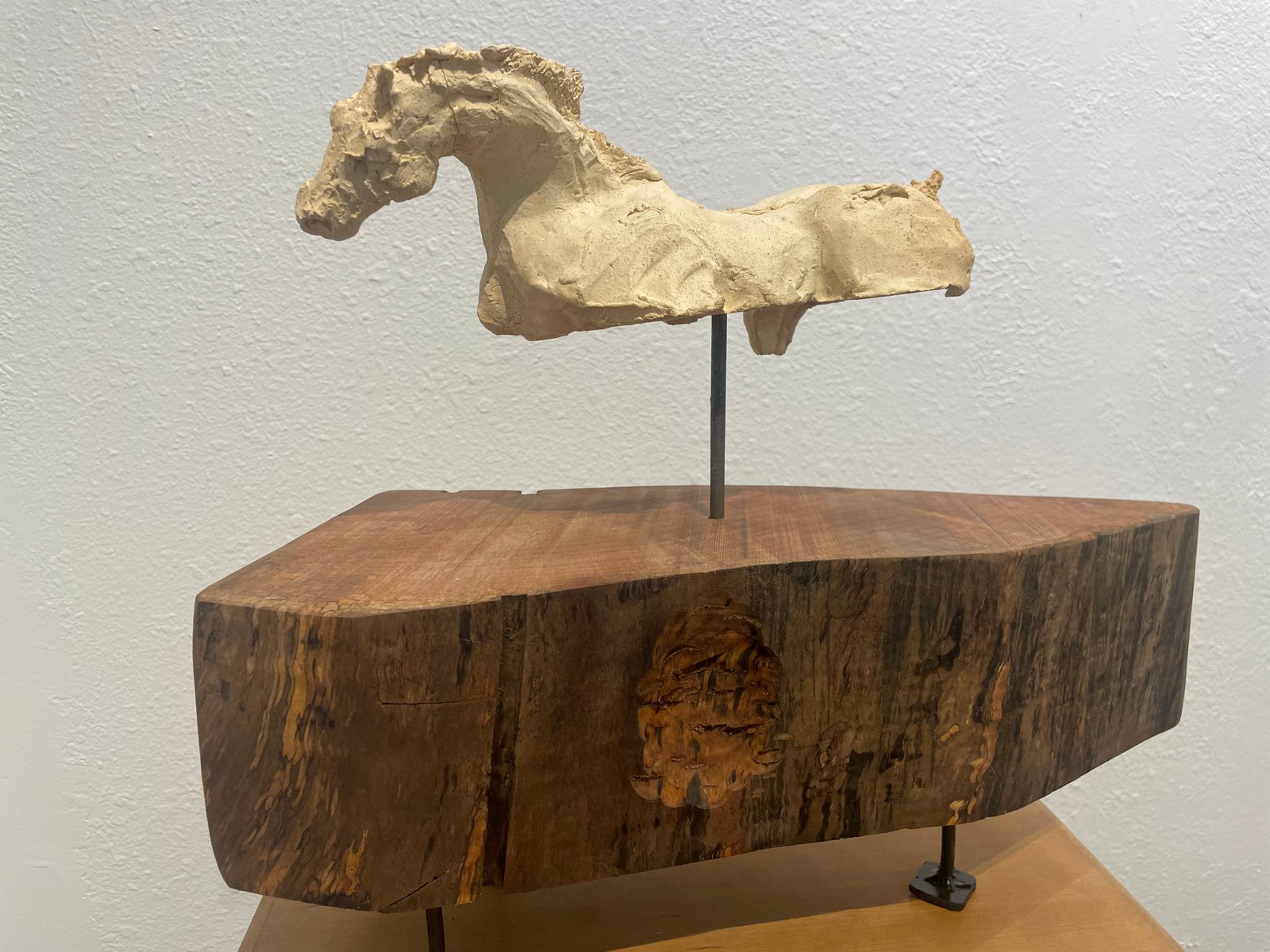 Erica Nordean, ceramic sculpture, raku-fired