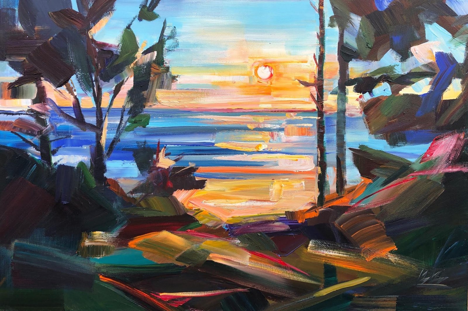 Summer's Setting by Brooke Borcherding