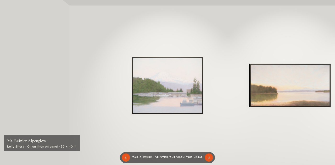 Inside the Virtual Gallery Walk