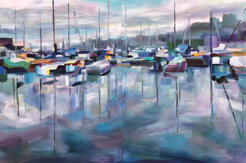 Lines Over Quiet Waters
