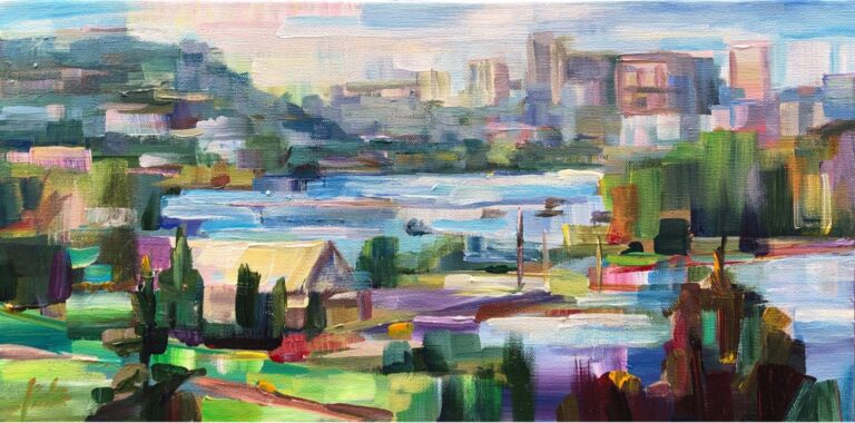 Pond Overlook by Brooke Borcherding