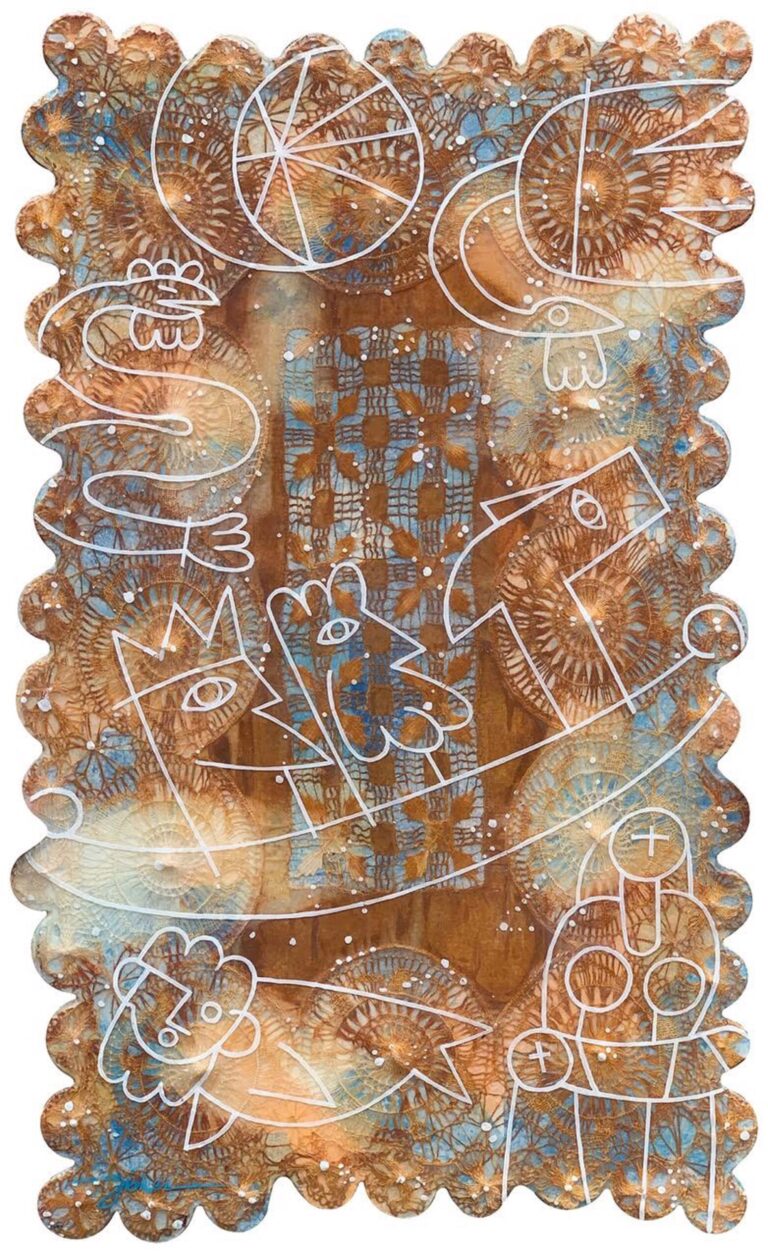 Sky Gods Over Babylon by Brian Fisher