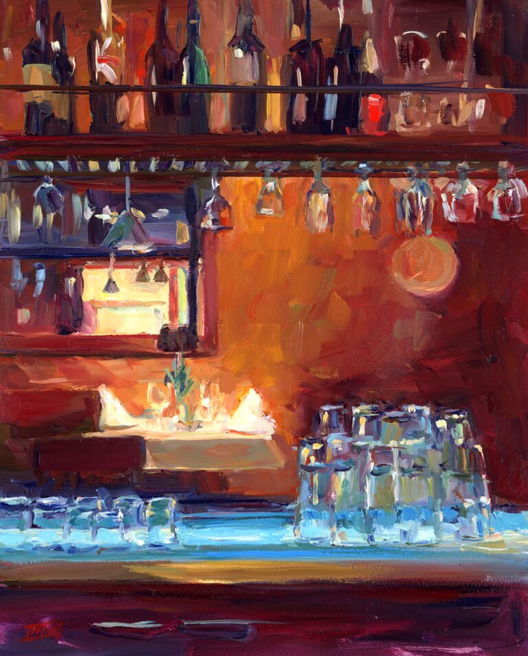 From Behind The Blue Bar by  Pam Ingalls