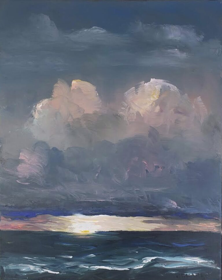 Pink Sunset by Peter Juvonen