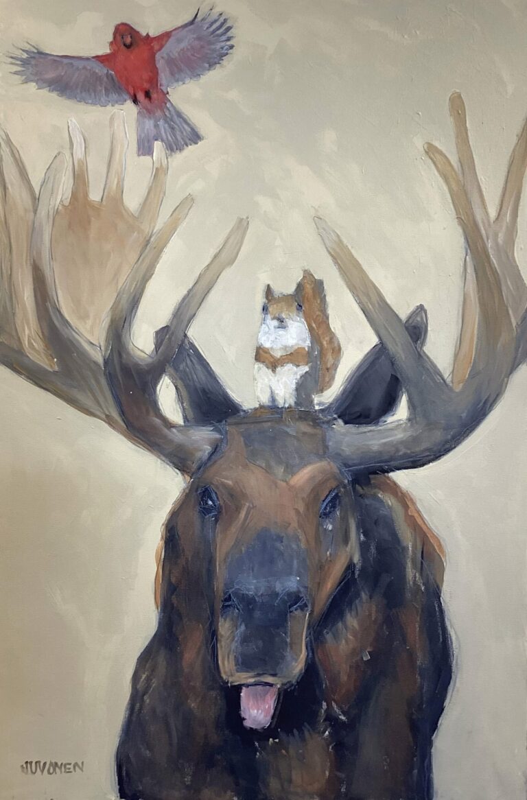 Rocky & Bullwinkle by Peter Juvonen