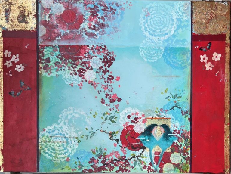 Afternoon In The Garden by Kathe Fraga