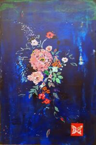 Midnight Silk Kimono