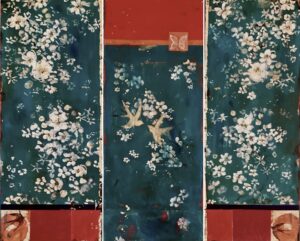 Paris Court (Triptych)