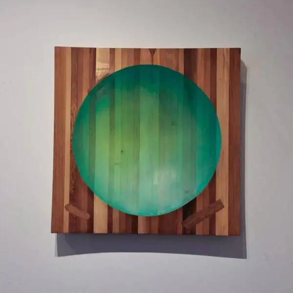 Entry Point Green Teal by Andy McConnell