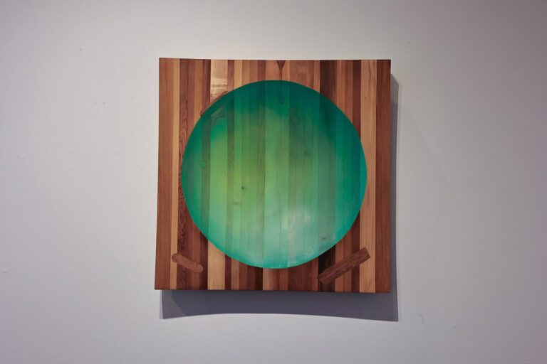 Entry Point Green Teal by Andy McConnell