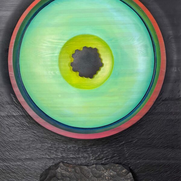 Filter Correction by Andy McConnell — Mixed Media - Painted Wood and Resin — JG Art Gallery