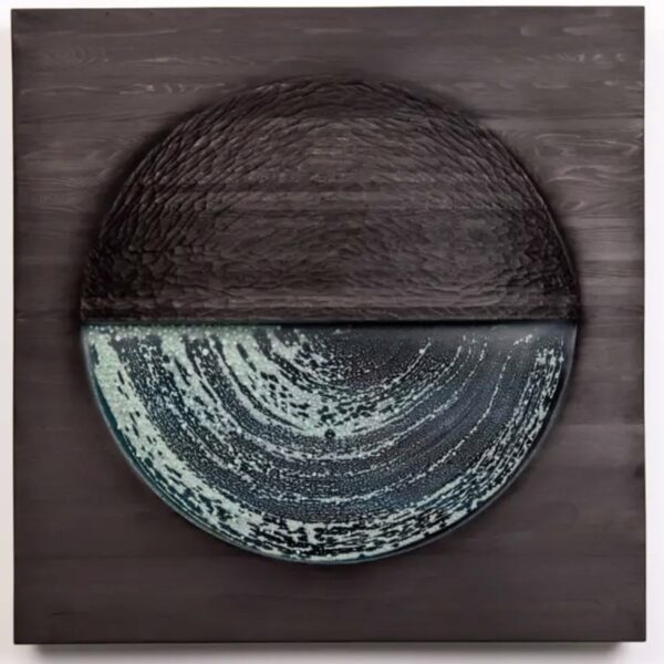 Reflections On The Moon 2 by Andy McConnell — Mixed Media on Wood Panel — JG Art Gallery