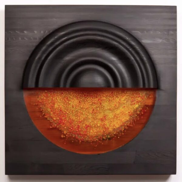 Reflections On The Sun 2 by Andy McConnell — Mixed Media - Wood, Paint, and Textured Materials — JG Art Gallery