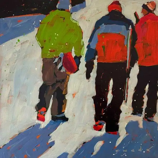 Three Riders by Carol Wade