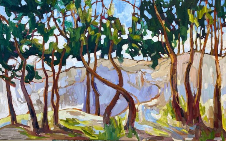 Bluff Above The Shore by Teresa Smith