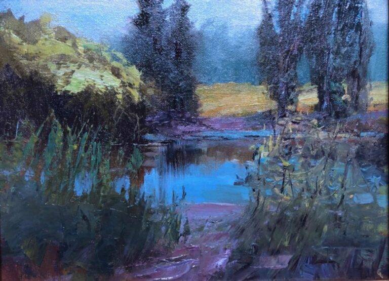 Battle Point Park Pond by Jane Wallis