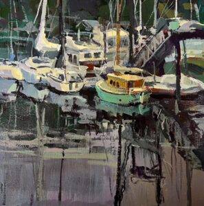 Docked At Eagle Harbor