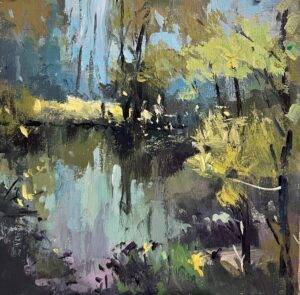 Lower Pond At Bloedel Reserve