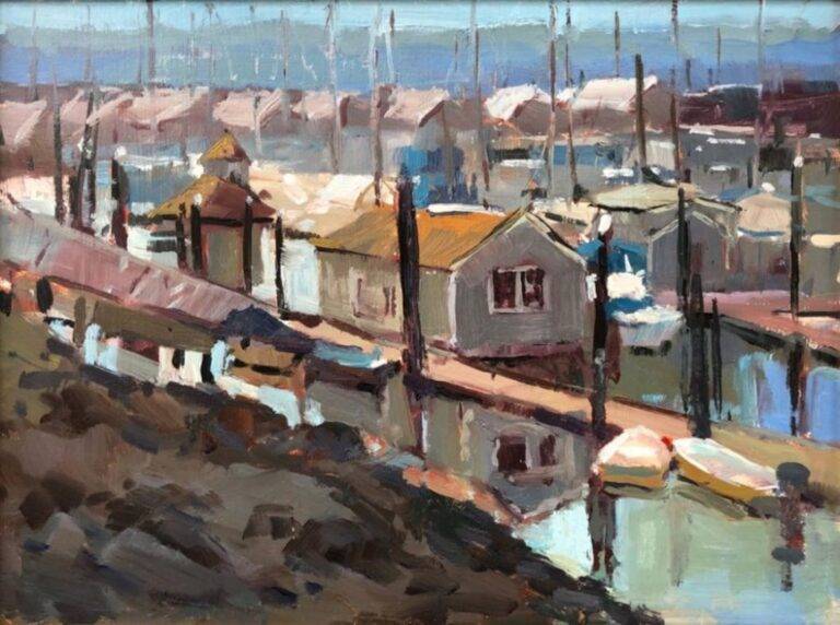 Poulsbo Marina by Jane Wallis