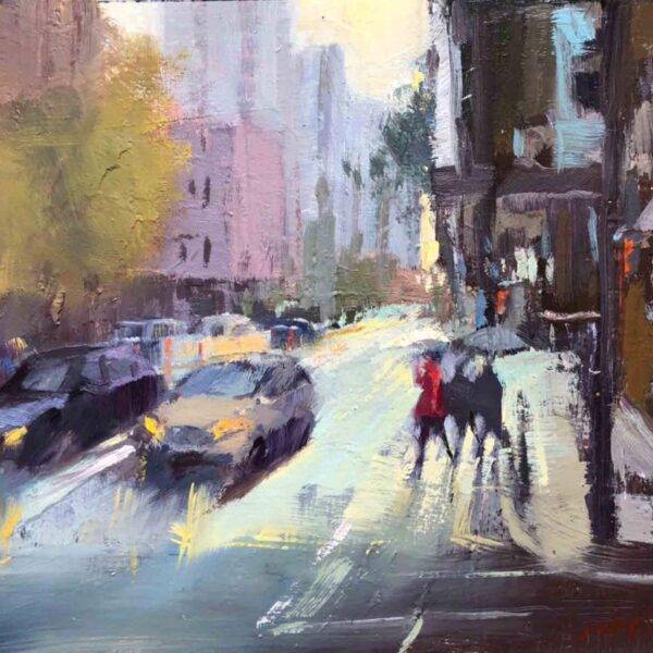 Rainy Day on First Avenue
