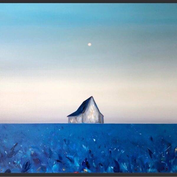Blue House on the Horizon