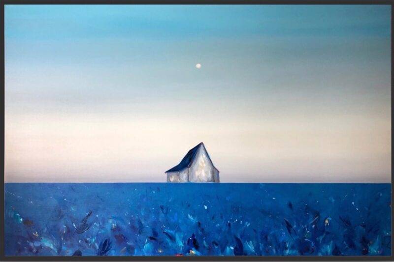 Blue House on the Horizon